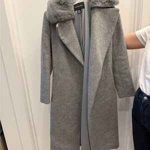 Club Monaco Elegant Gray Women's Coat